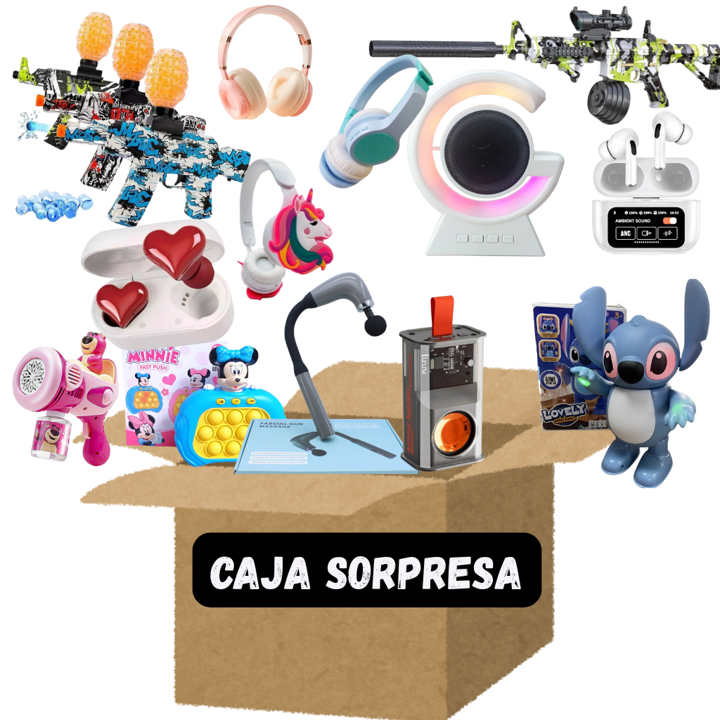 CAJA SORPRESA PRODUCTOS ALTA CALIDAD